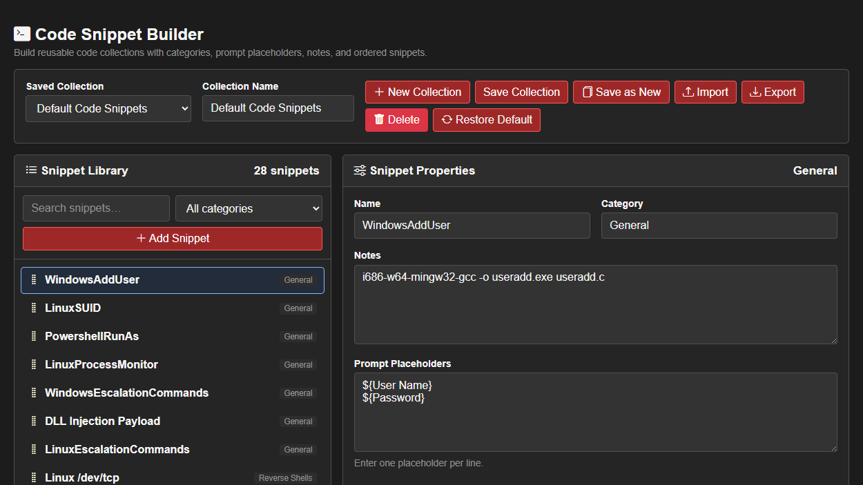 Reverse Shell Library: Reusable, Searchable Shell References in CoordOps